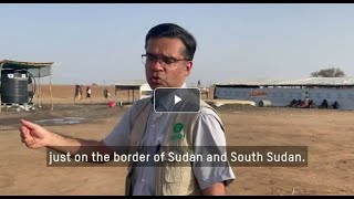 Oxfam's Executive Director visits a transit camp in Renk, South Sudan