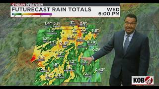 Monday evening forecast: Flood risk to continue the next few days