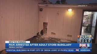 Suspected Adult Store Burglar Gets Stuck In Shop's Wall: Police