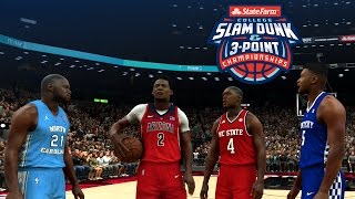 NBA 2K17 - NCAA 2K17 College Slam Dunk Contest