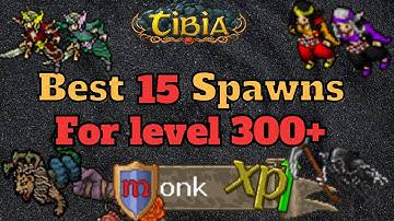 Where to hunt a Level 300 Monk  [Tibia Solo Monk]