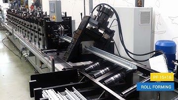 Rolll Forming - PF 15+16 Rack Profile | AMOB