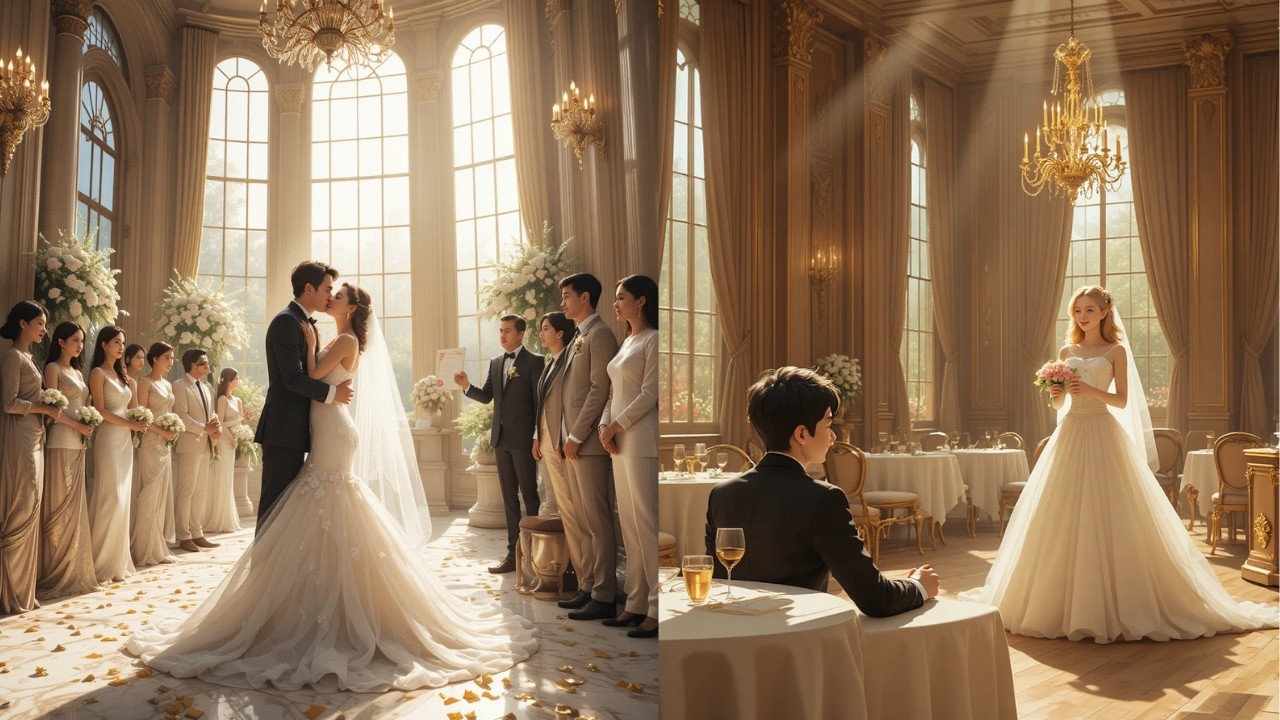 📕Она вышла замуж за свою первую любовь — я молчал, но наши свидетельства о браке были поддельными.