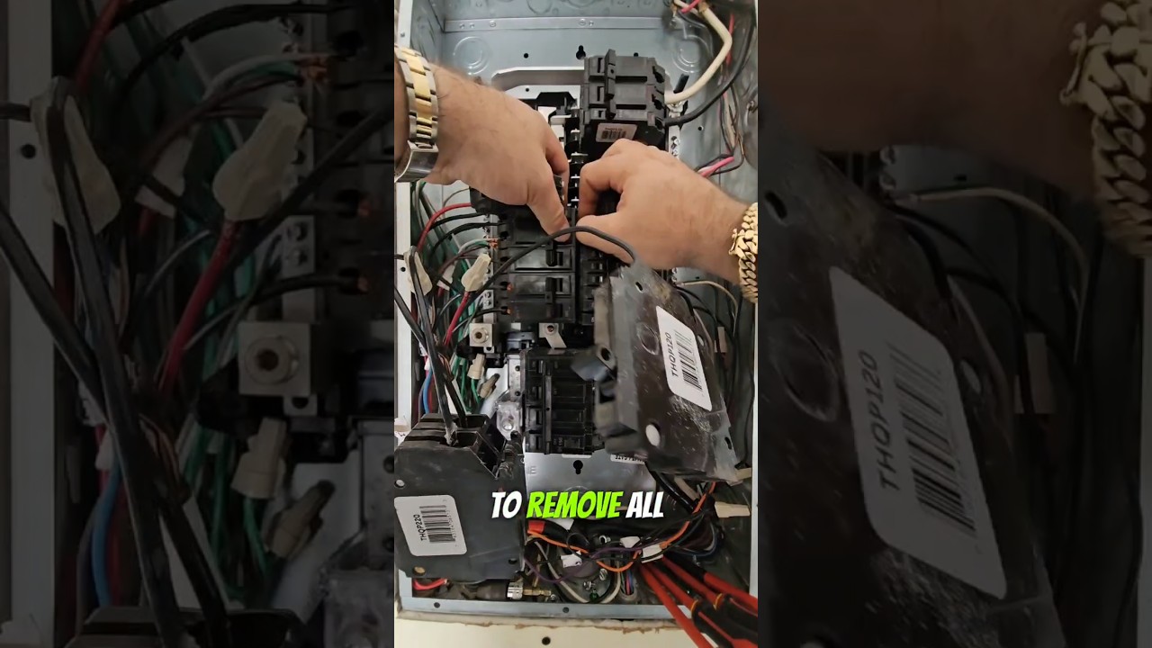 Replacing a busted bus bar! Simon Electric