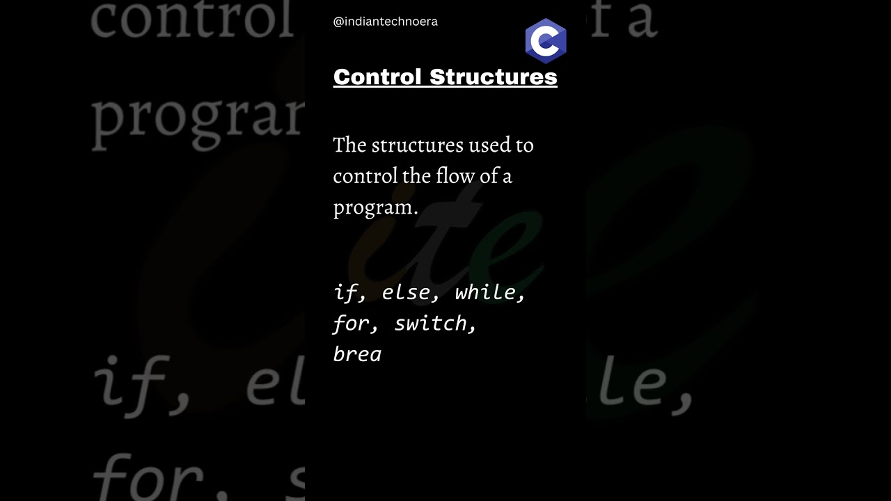 16  Control Structures 