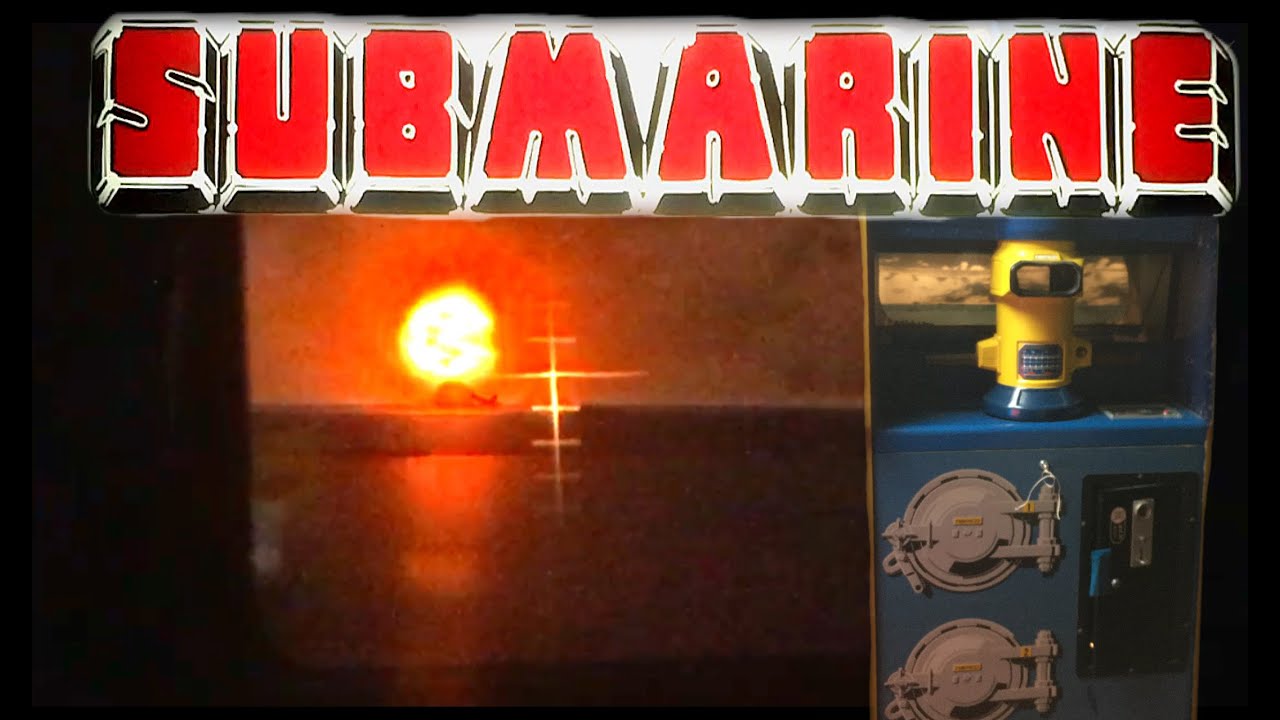 サブマリン/SUBMARINE (ナムコ/NAMCO 1979,Midway 1979) - YouTube
