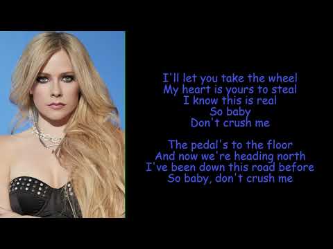 Crush Avril Lavigne Lyrics