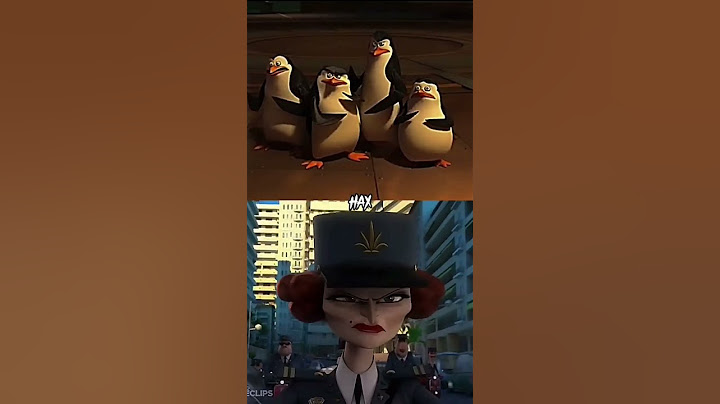 Chantel dubois vs The penguins of Madagascar #madagascar #vs
