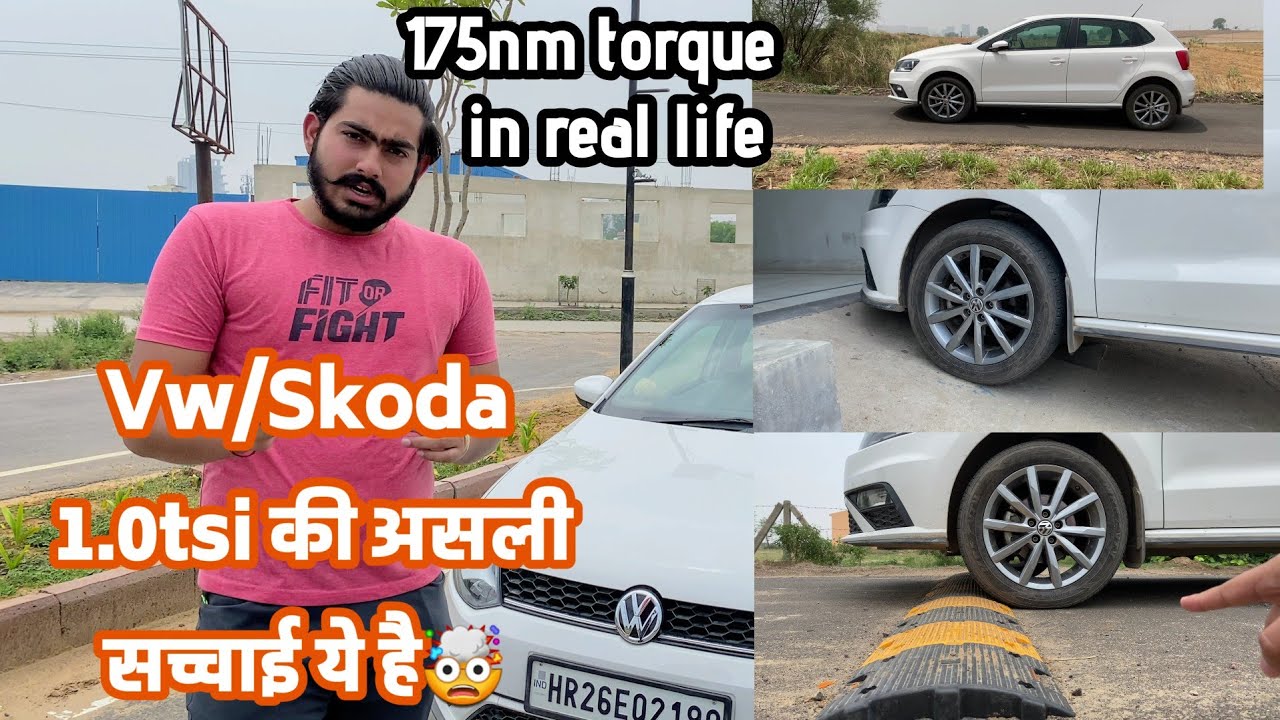 Volkswagen/Skoda के 1.0 TSI को Underpower कहने वाले लोग कहा है अब😂Checking 175nm torque in real life