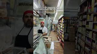 pov: bacon egg and cheese from your local bodega in nyc #nyc #deli #bodega #foodie #streetfood #eggs