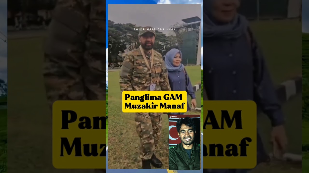 Cara Panglima GAM Melupakan Merdeka! 