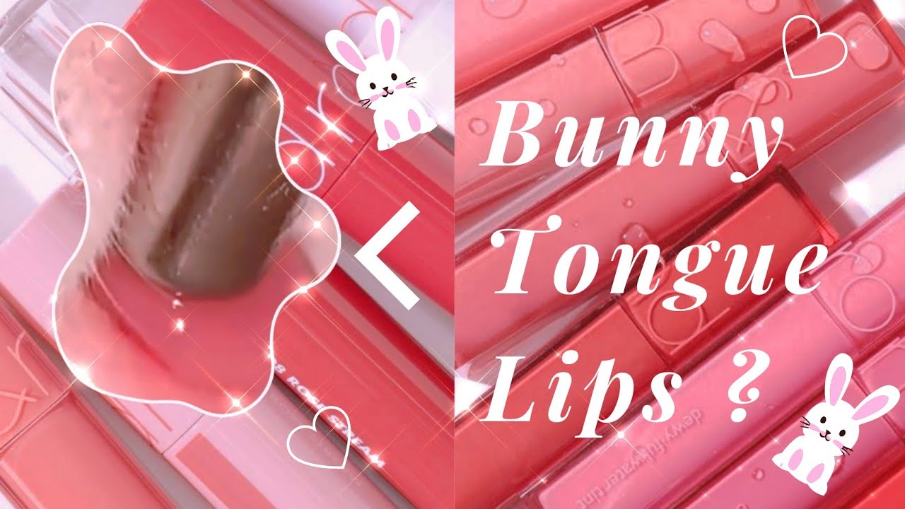 Beware of the Viral Bunny Tongue Lips Makeup! 🐰💗👅 | Korean Make up TikTok Trends 💄✨💋