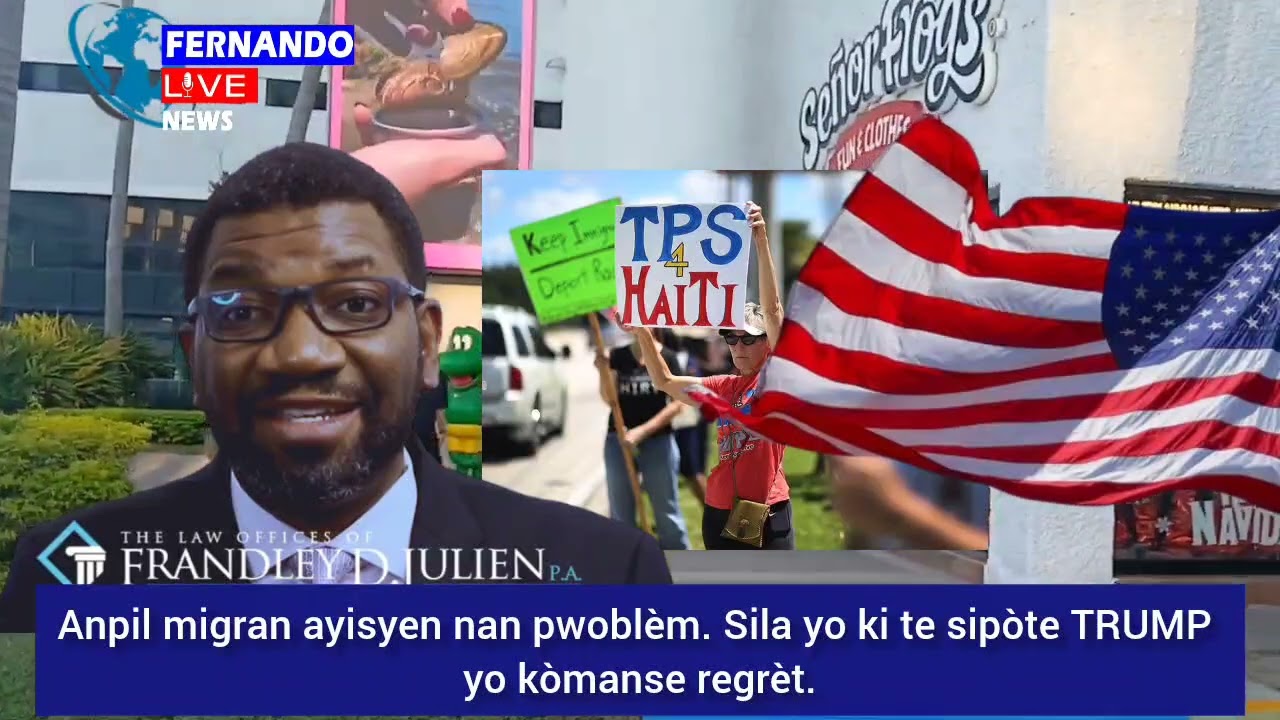 🚨🇭🇹⛳🚨🇭🇹⛳Dènye nouvèl: Yonn nan gwo Pastè Ayisyen nan Etazini gen lèt depòtasyon selon Mèt Frandley