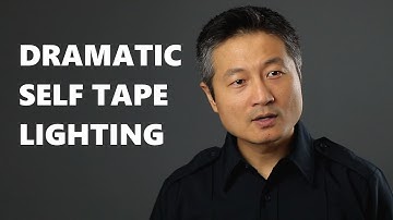 Self Tape Lighting Example with Softbox Lights | Cinematic Audition Lighting