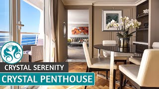 Crystal Serenity | Crystal Penthouse Suite | Full Suite Tour & Review | 4K