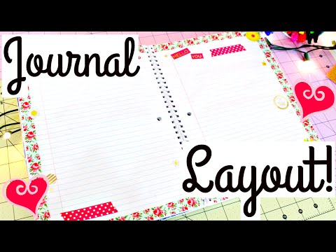 Journal Layout! Collab with UniquePriincess!