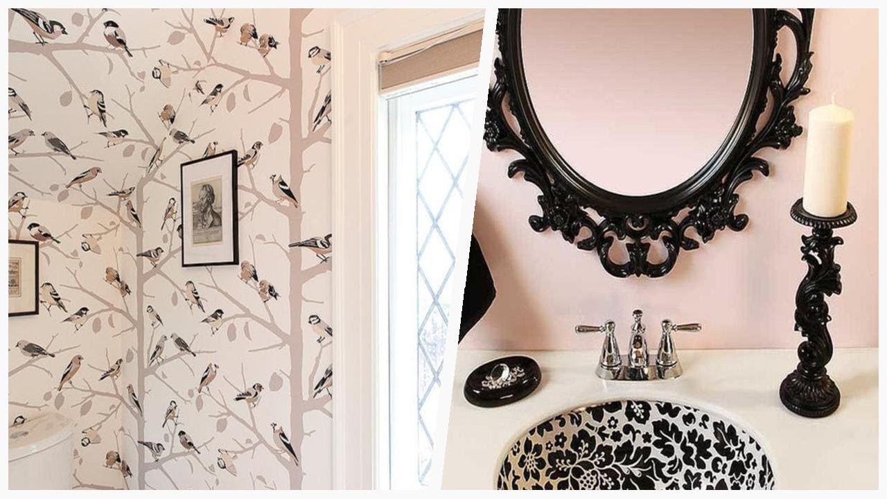 75 Small Eclectic Powder Room Design Ideas You'll Love 💎