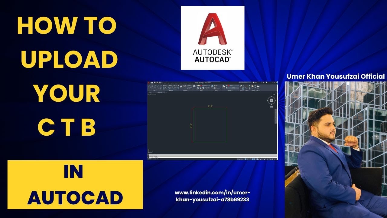How To Upload Your CTB In AutoCAD - YouTube