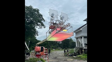 CREAMSOURCE VORTEX 8’s on the condor! #filmmaking #filmlighting #gaffer