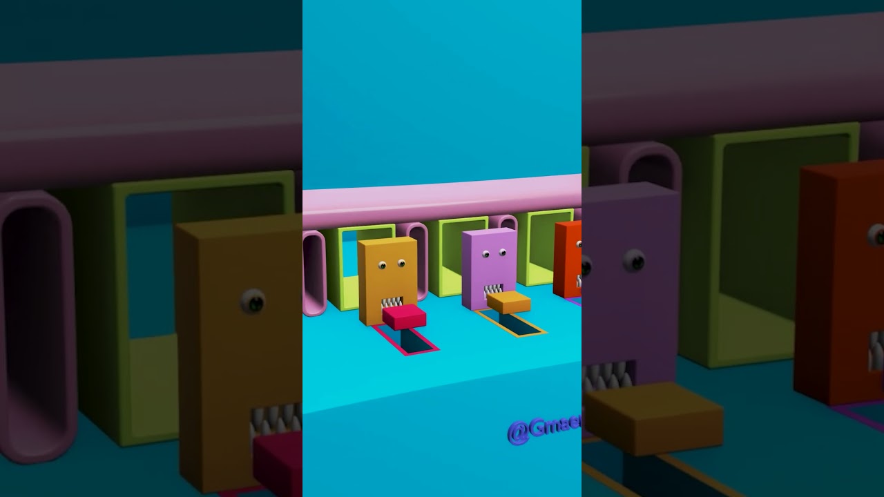 Cute Cube Monsters 👾