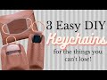 BACK TO SCHOOL | 3 Easy DIY Keychains to Hold Everything You Need! | ACTUAL 5 Minute Crafts