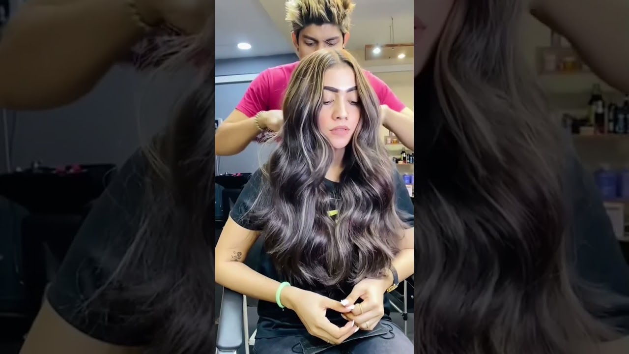 Hair cut & keratin protein transformation by AROSH 