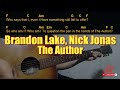 Brandon Lake, Nick Jonas - The Author Easy Guitar Chord &amp; Lyrics (cover) 