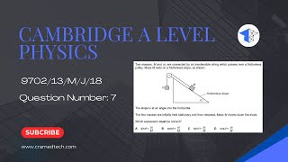 V2 - Cambridge A Level Physics | 9702/13 | May/June 2018 | Question 7 Explained V2 - Cambridge A Level Physics | 9702/13 | May/June 2018 | Question 7 Explained