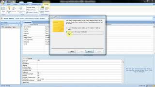 Ms Access Lookup wizard
