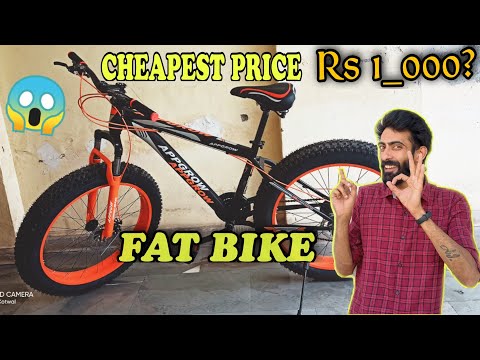 FAT TYRE CYCLE UNDER 10000 - YouTube