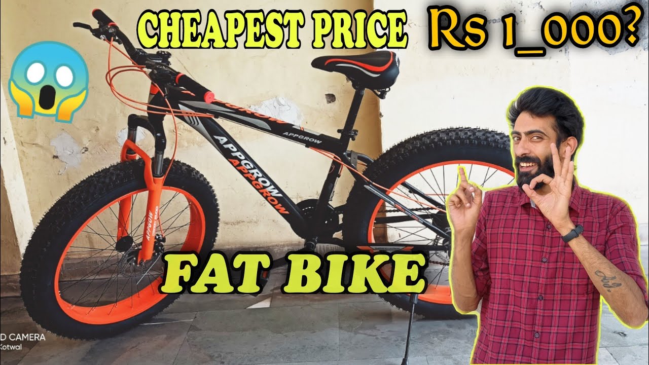 MY NEW FAT BIKE || APPGROW FAT BIKE 