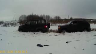 покатушки УАЗ Патриот и Opel Frontera A