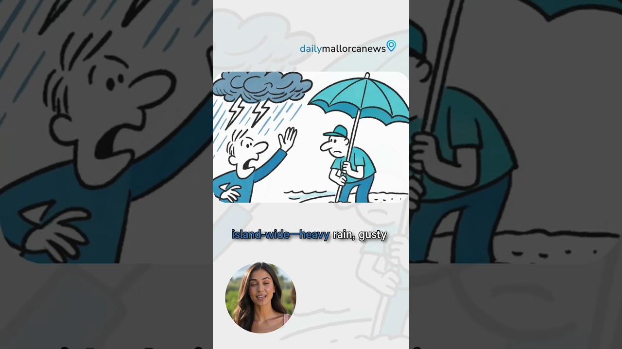 Daily-Mallorca-News: New rain front hits Mallorca—weekend weather alerts are back across the island.