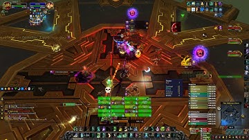 WoW Fist - Mistweaver Heal Monk Uldir Raid BFA Zul, Reborn Mythic POV