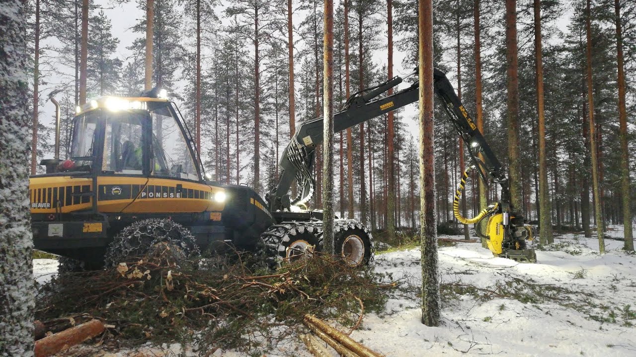 ***Machine is sold!!!*** Ponsse Beaver, C22+ Crane 10m, H6 Harvester head.