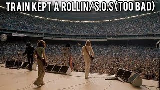 Aerosmith - Train Kept A Rollin/S.O.S (Too Bad) - Pontiac Silverdome 1976