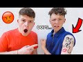 14 year old gets FIRST tattoo without telling anyone…