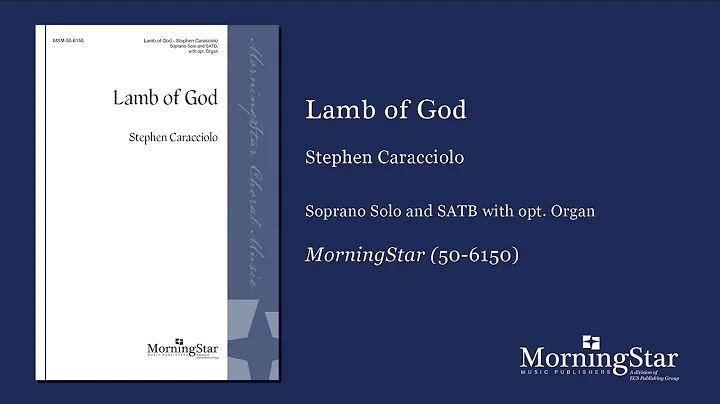 Lamb of God by Stephen Caracciolo - Scrolling Score