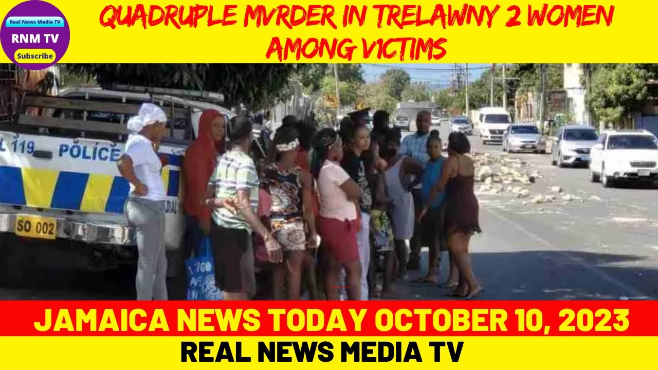 Jamaica News Today Tuesday October 10, 2023 /Real News Media TV YouTube