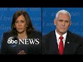 Harris and Pence discuss voting and possible peaceful transfer of power