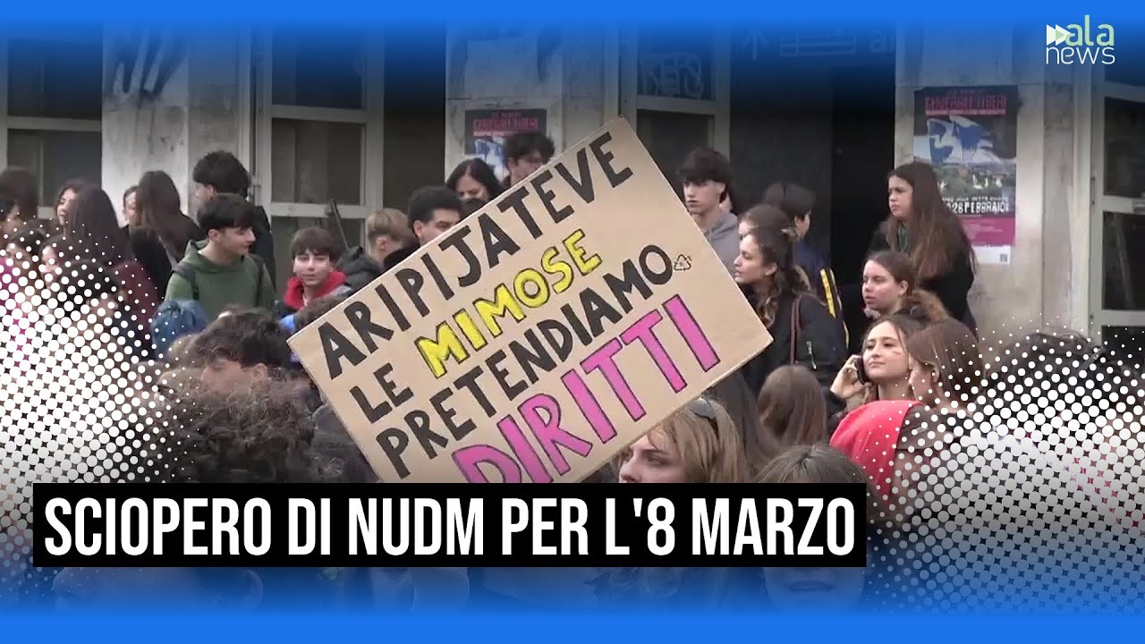 8 marzo, a Roma lo sciopero transfemminista di NUDM: 