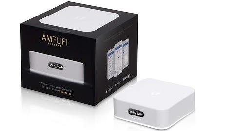 Ubiquiti AMPLIFI INSTANT - MESH Wi-Fi Router as a Mesh Access Point - Unboxing, setup & install (2)