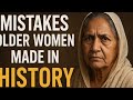 Big Mistakes Older Women Made بڑی عورتوں کی بڑی غلطیاں 