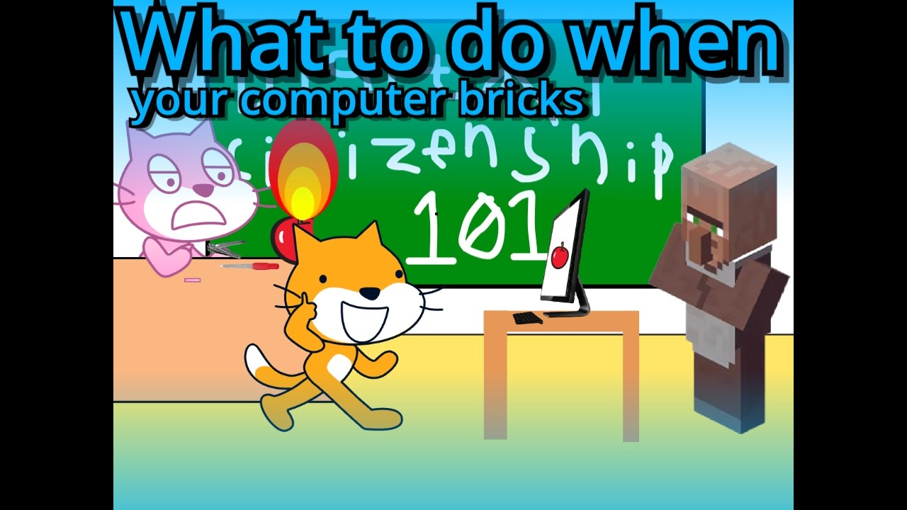What to do when your computer bricks - YouTube