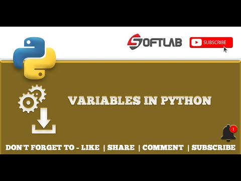 #11 Rules and type of Python variables Step by Step - Python Tutorial for Beginners