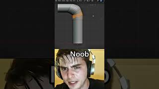 Noob vs Pro Way to Bend Objects in Blender 🔥  Easy &amp; Advanced Workflow Must Learn