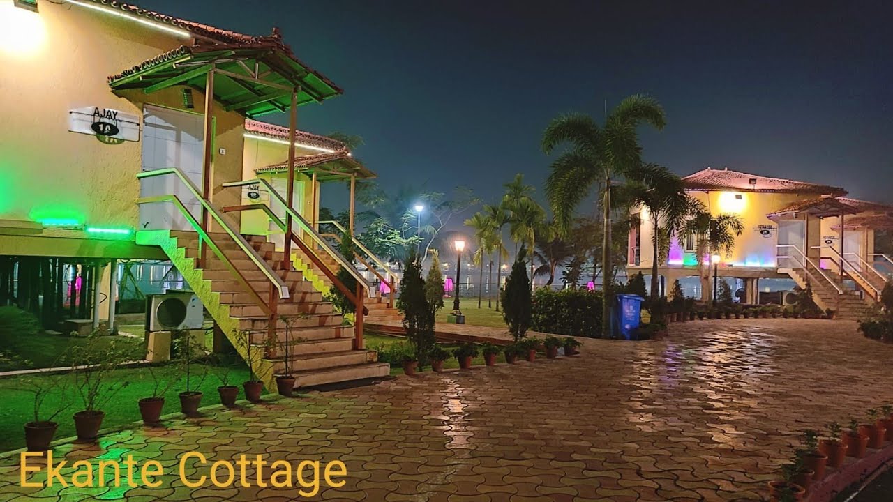 Ekante Cottage Eco Park Kolkata Day & Night View Room Tour Weekend Destination near