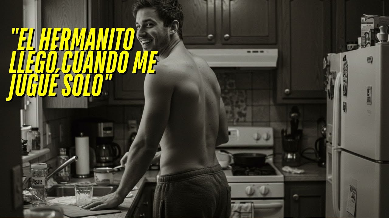 Mi hermano menor me sorprendió en medio de todo… ¡y ni me importó lo que pasó! 😅