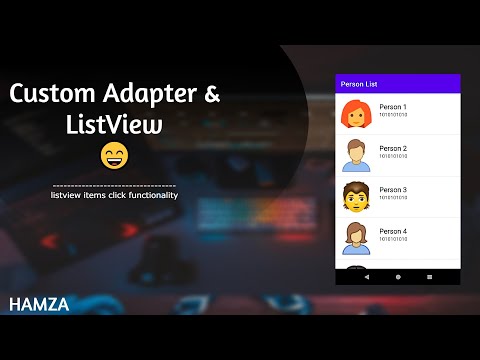Custom Adapter &