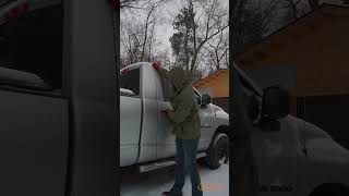 How to Open a Frozen Door Safely #shorts